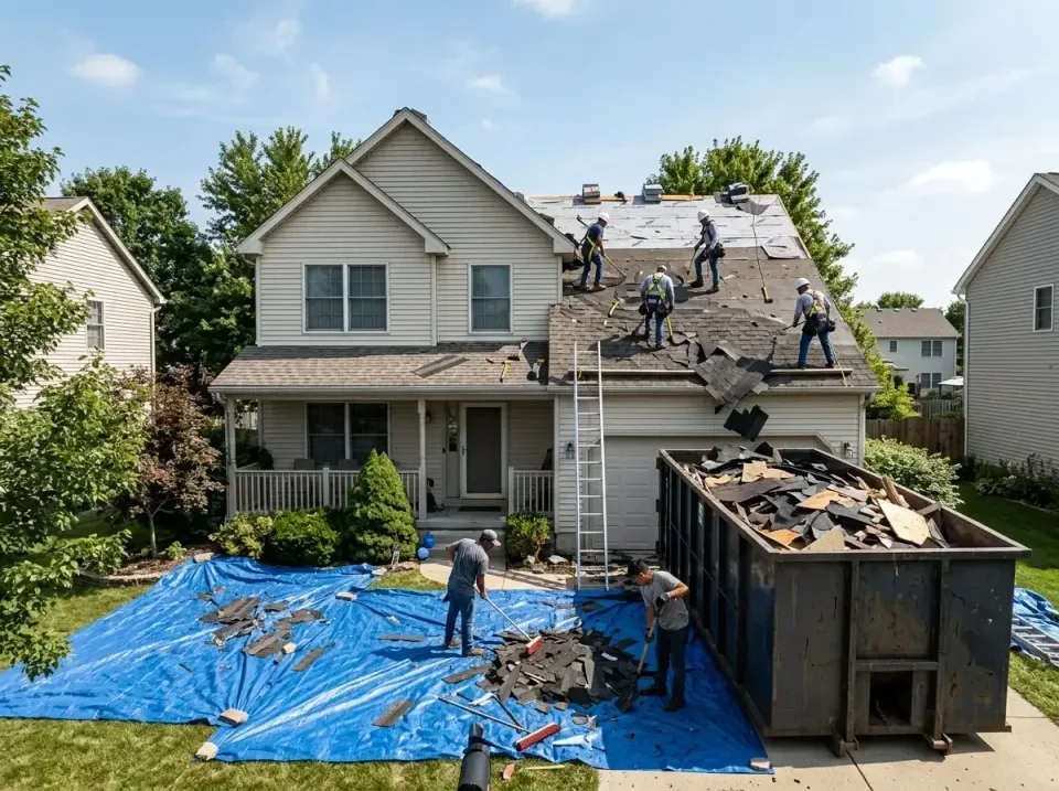 roof-replacement-debris-remova-004 — frequently asked questions, Cheapest Dumpster Rentals in Camp Springs, MD